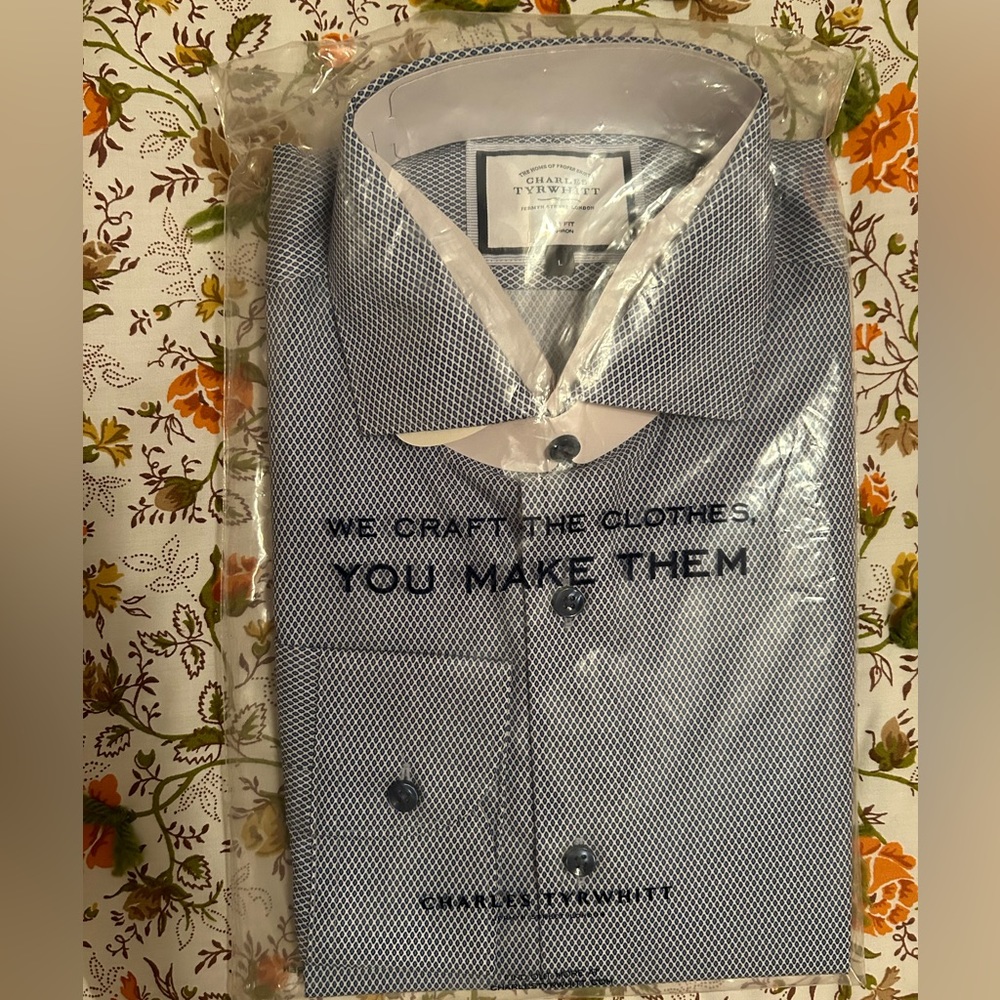 Charles Tyrwhitt long sleeve button up shirt